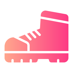 Hiking boots icon