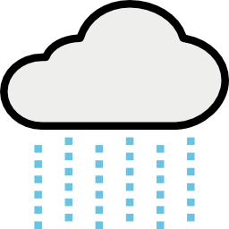 pluvieux Icône