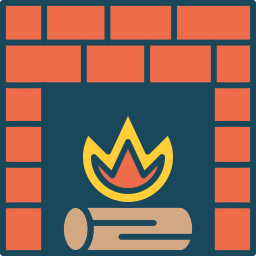 Fireplace icon