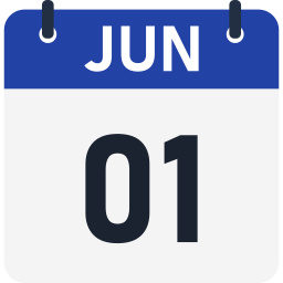 1 de junho Ícone