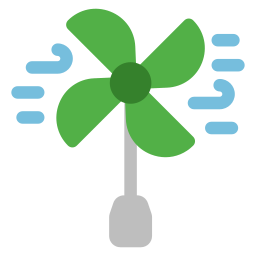 Wind turbine icon