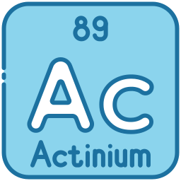 actinium icoon