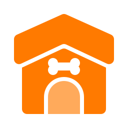 Dog house icon