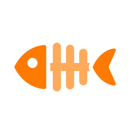 Fish bone icon