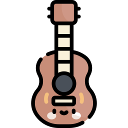 guitare acoustique Icône