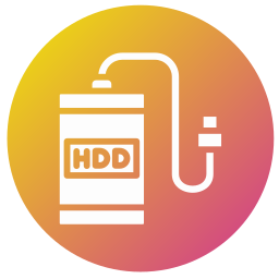 External hard drive  icon