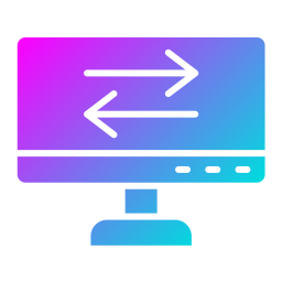 Data transfer icon