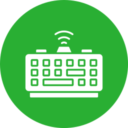 Wireless keyboard icon