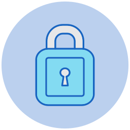 Lock lines icon