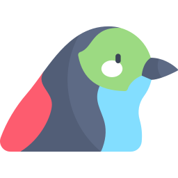 Paradise tanager icon