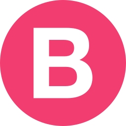 Letter B icon