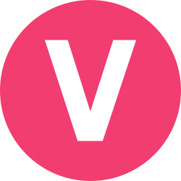 文字 v icon