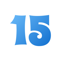 numéro 15 Icône