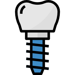 Dental implant icon