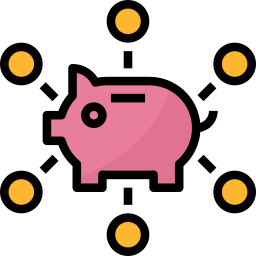 Piggy bank icon