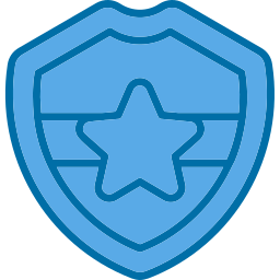 Police badge icon