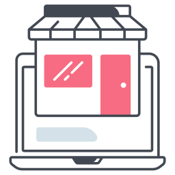 Online store icon