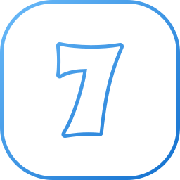 Number 7 icon