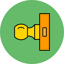 Door knob icon