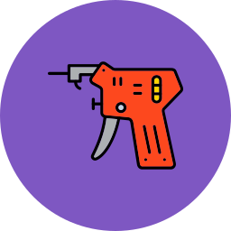 Lock pick gun icon