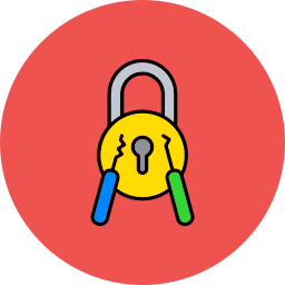 Lock pick icon