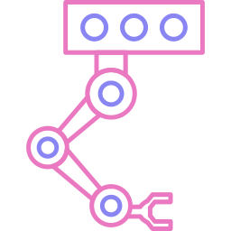Промышленный робот иконка