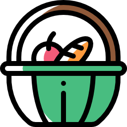 Picnic basket icon