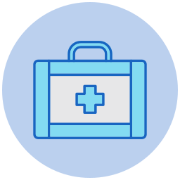 First aid kit icon