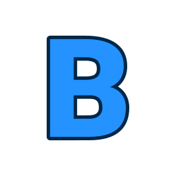 文字b icon