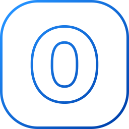 Letter o icon