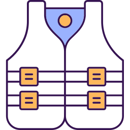 colete salva-vidas Ícone