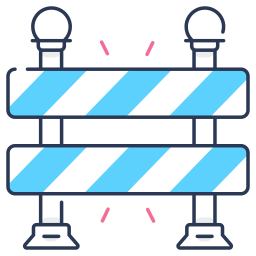 Road Barrier icon