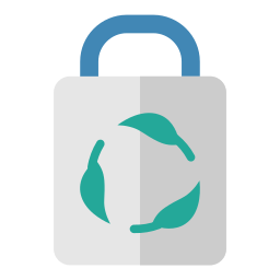 Eco bag icon