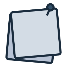 Sticky note icon