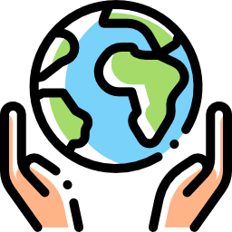 Earth globe icon