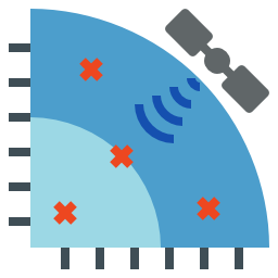 satélite Ícone