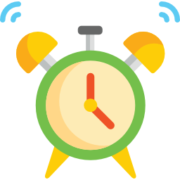 Alarm clock icon