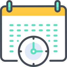 Wall calendar icon