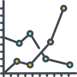 liniendiagramm icon