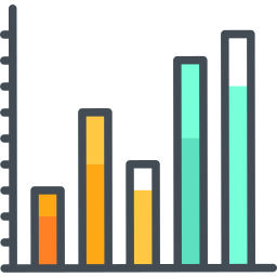 Bars chart icon