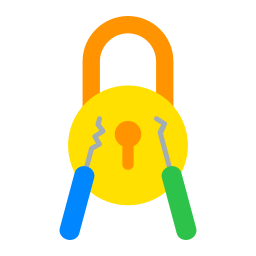 Lock pick icon