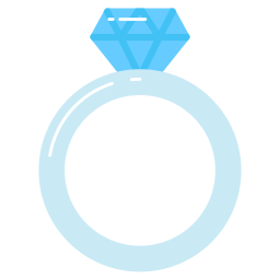 diamanten ring icoon