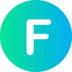 Letter f icon