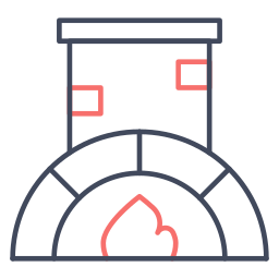 Stone oven icon