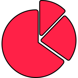 diagramme circulaire Icône