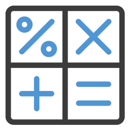 mathématiques Icône