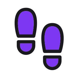 Footprint icon