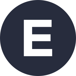 Letter e icon