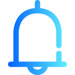 Notification bell icon