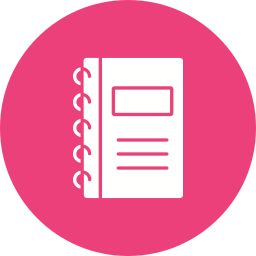 Spring notebook icon